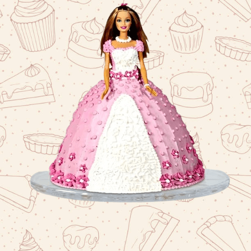 Barbie Doll Cakes