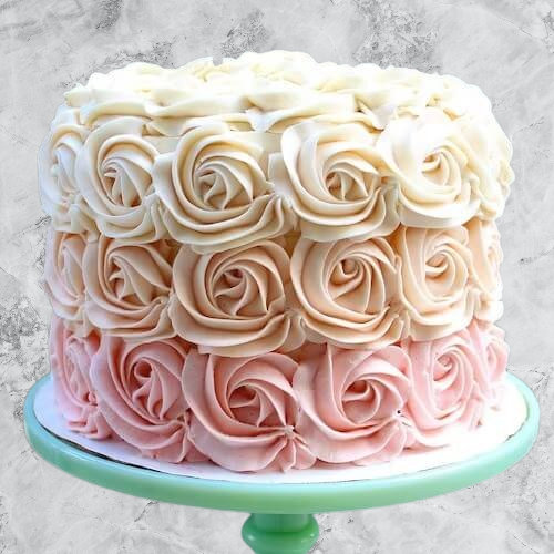 Magnificent Rose Cake